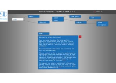 AzTech Solutions (role: translation editor)