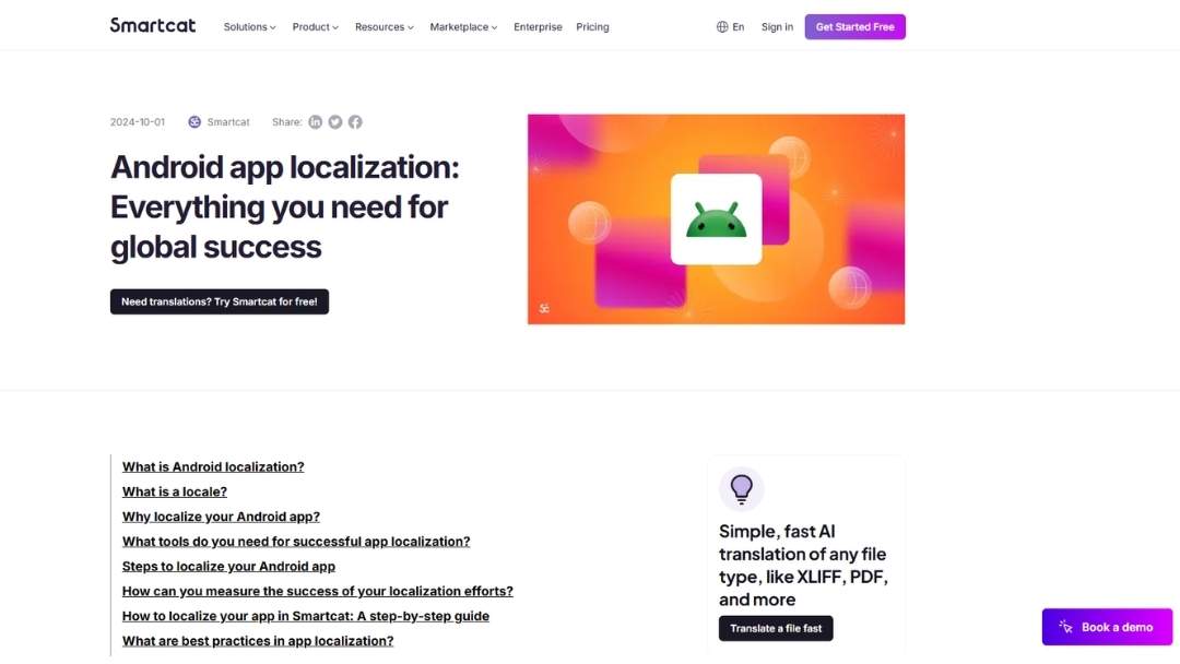 Smartcat language AI platform blog post image
